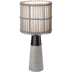 Настольная лампа с плафонами серого цвета Globo 24139