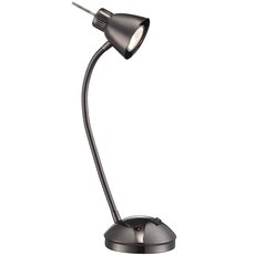 Настольная лампа с арматурой чёрного цвета, плафонами чёрного цвета Globo 24712L
