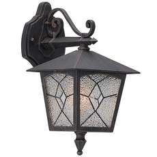 Светильник для уличного освещения с арматурой коричневого цвета, стеклянными плафонами Globo 3125