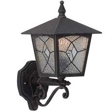Светильник для уличного освещения с арматурой коричневого цвета, стеклянными плафонами Globo 3126