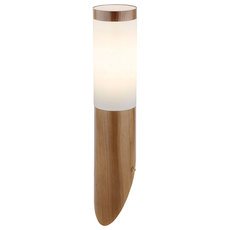 Светильник для уличного освещения с арматурой коричневого цвета, плафонами белого цвета Globo 3157W