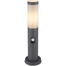 Светильник для уличного освещения с арматурой чёрного цвета, плафонами белого цвета Globo 3158AS