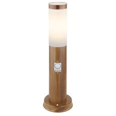 Светильник для уличного освещения с арматурой коричневого цвета, плафонами белого цвета Globo 3158SW