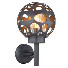 Светильник для уличного освещения с пластиковыми плафонами чёрного цвета Globo 31805