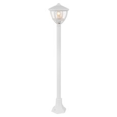 Светильник для уличного освещения с арматурой белого цвета, плафонами прозрачного цвета Globo 31993