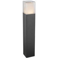 Светильник для уличного освещения с арматурой чёрного цвета, плафонами белого цвета Globo 34576