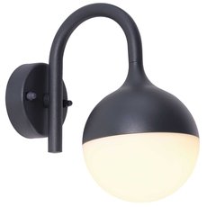 Светильник для уличного освещения с арматурой чёрного цвета, пластиковыми плафонами Globo 34590