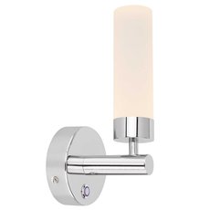 Светильник для ванной комнаты с арматурой хрома цвета, плафонами белого цвета Globo 41504
