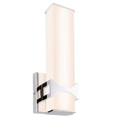 Светильник для ванной комнаты с арматурой хрома цвета, стеклянными плафонами Globo 41507-12