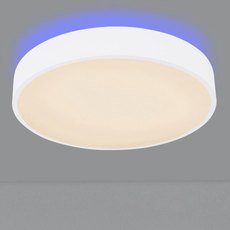 Светильник с арматурой белого цвета, пластиковыми плафонами Globo 41756-24W