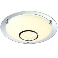 Настенно-потолочный светильник с стеклянными плафонами белого цвета Globo 48240