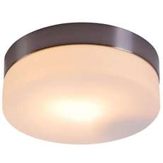 Настенно-потолочный светильник с стеклянными плафонами белого цвета Globo 48401
