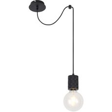 Светильник с арматурой чёрного цвета Globo 54030-1H