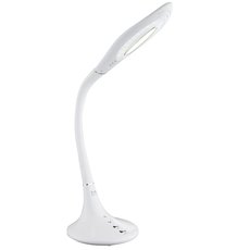 Настольная лампа с арматурой белого цвета, пластиковыми плафонами Globo 58271