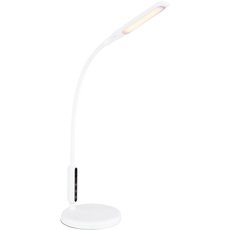 Настольная лампа с арматурой белого цвета, пластиковыми плафонами Globo 58398T