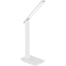 Настольная лампа с арматурой белого цвета, пластиковыми плафонами Globo 58400W