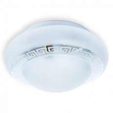 Настенно-потолочный светильник с арматурой белого цвета, стеклянными плафонами Toplight TL9591Y-01WH