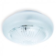 Настенно-потолочный светильник с стеклянными плафонами белого цвета Toplight TL9561Y-01WH
