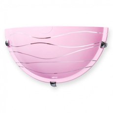 Бра с стеклянными плафонами розового цвета Toplight TL9290Y-01PN