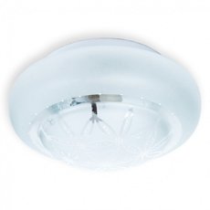 Настенно-потолочный светильник с стеклянными плафонами белого цвета Toplight TL9570Y-02WH