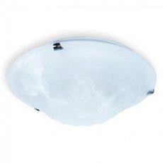Настенно-потолочный светильник с арматурой хрома цвета, стеклянными плафонами Toplight TL9101Y-02TR