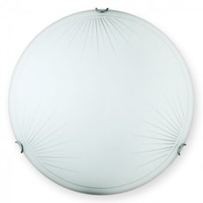 Настенно-потолочный светильник с арматурой белого цвета, стеклянными плафонами Toplight TL9142Y-02WH