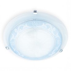 Настенно-потолочный светильник с стеклянными плафонами белого цвета Toplight TL9091Y-02BL