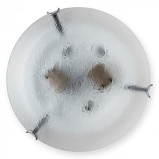 Настенно-потолочный светильник с арматурой белого цвета, стеклянными плафонами Toplight TL9301Y-02SM