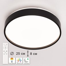 Светильник с арматурой чёрного цвета ARTE PERFETTO LUCE 3315.XM302-2-267/12W Black