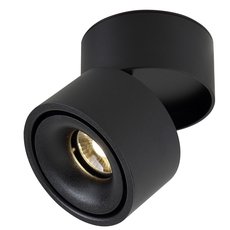 Точечный светильник с плафонами чёрного цвета Crystal lux CLT 412C BL