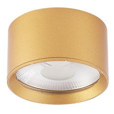 Точечный светильник с арматурой золотого цвета, плафонами золотого цвета Crystal lux CLT 525C95 GO 4000K