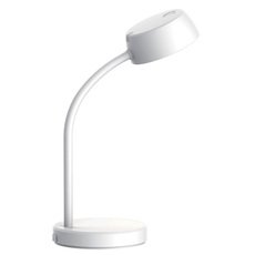 Настольная лампа с арматурой белого цвета, пластиковыми плафонами Gauss GT6011