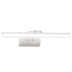Светильник для ванной комнаты с арматурой белого цвета, плафонами белого цвета Gauss BR023