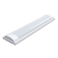 Мебельный светильник с арматурой белого цвета, пластиковыми плафонами Gauss 844611318