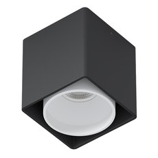 Точечный светильник с арматурой чёрного цвета Quest Light BOX-PULSAR ED BLACK/WHITE