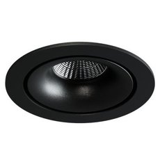 Точечный светильник с арматурой чёрного цвета, плафонами чёрного цвета Quest Light DE 200 BLACK