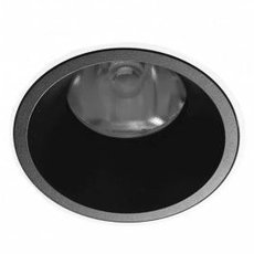 Точечный светильник с арматурой чёрного цвета Quest Light F 1201 ND R BLACK DIM