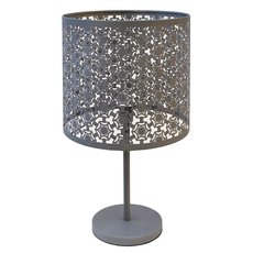 Настольная лампа с металлическими плафонами серого цвета Seven Fires 39206.04.84.01C