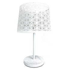 Настольная лампа с арматурой белого цвета, металлическими плафонами Seven Fires 39106.04.17.01C
