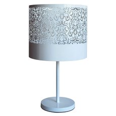Настольная лампа с арматурой белого цвета, металлическими плафонами Seven Fires 39204.04.09.01C