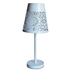 Настольная лампа с арматурой белого цвета, металлическими плафонами Seven Fires 39402.04.09.01F