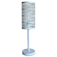 Настольная лампа с арматурой белого цвета, металлическими плафонами Seven Fires 39305.04.09.01F