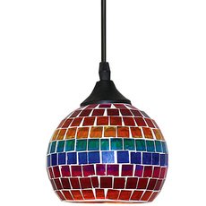 Светильник с стеклянными плафонами цветного цвета Hiper H034-2