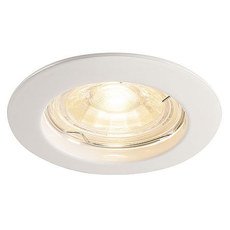 Точечный светильник с арматурой белого цвета, плафонами белого цвета SLV 1000714