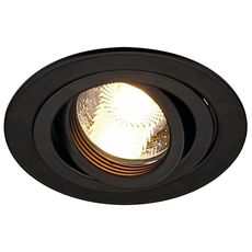 Точечный светильник с арматурой чёрного цвета SLV 113490
