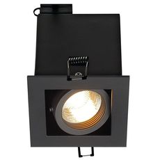 Точечный светильник с арматурой чёрного цвета SLV 115510