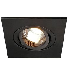 Точечный светильник с арматурой чёрного цвета SLV 113450