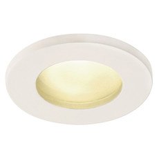 Точечный светильник с арматурой белого цвета, стеклянными плафонами SLV 1001165