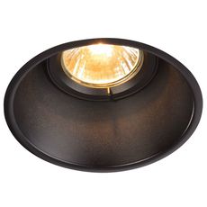 Точечный светильник с арматурой чёрного цвета SLV 113140