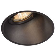 Точечный светильник с арматурой чёрного цвета SLV 113150